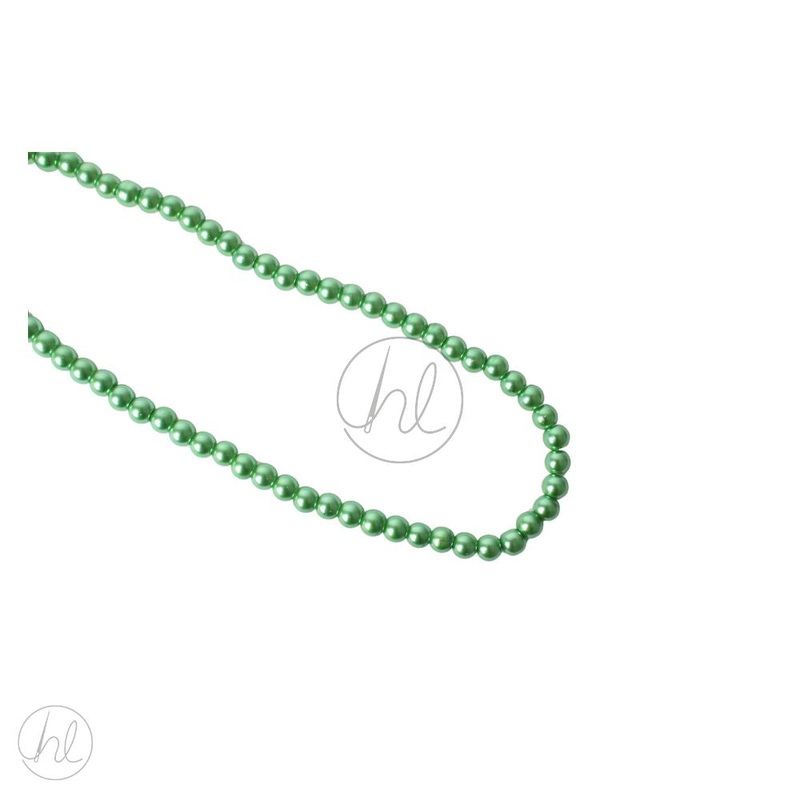 PEARL STRING  PALE GREEN FREE