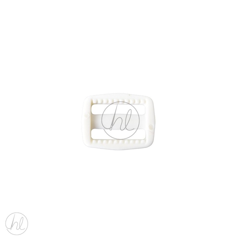 STRAP ADJUSTER WHITE 19mm