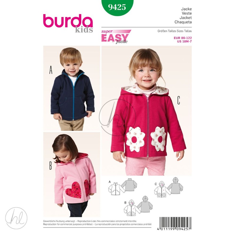 BURDA DRESS GREEN 18M-7Y 1