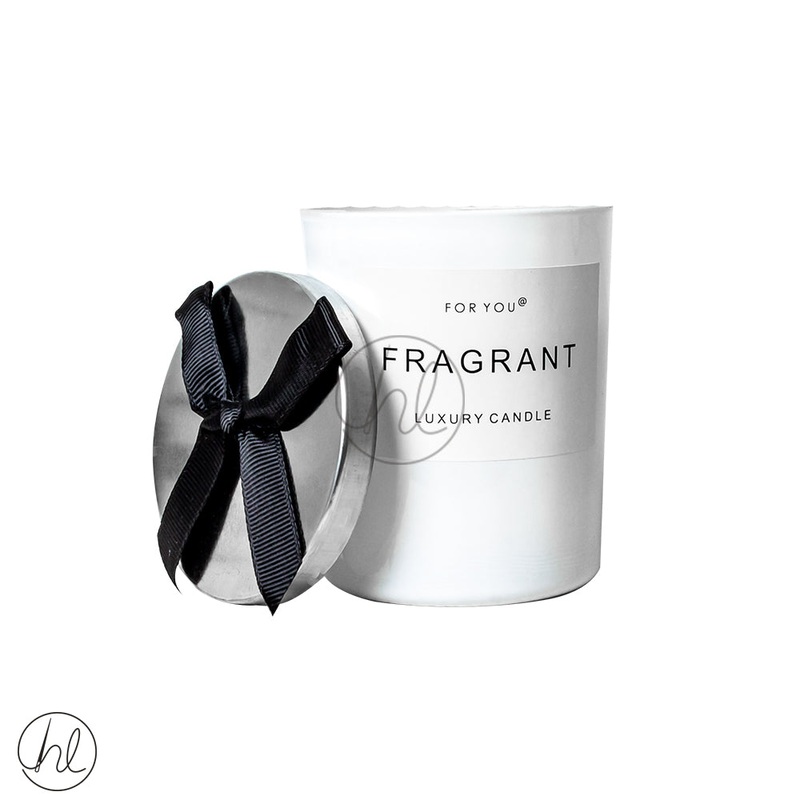 FRAGRANT LUXURY CANDLE ABY-4344 WHITE