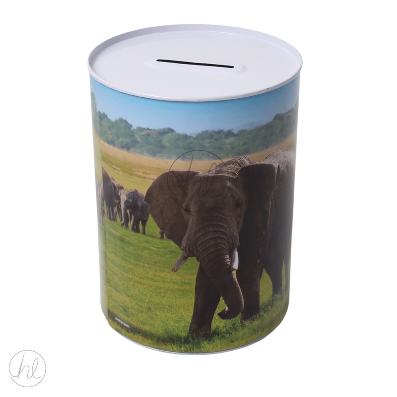 MONEY TIN ELEPHANT MULTI XL