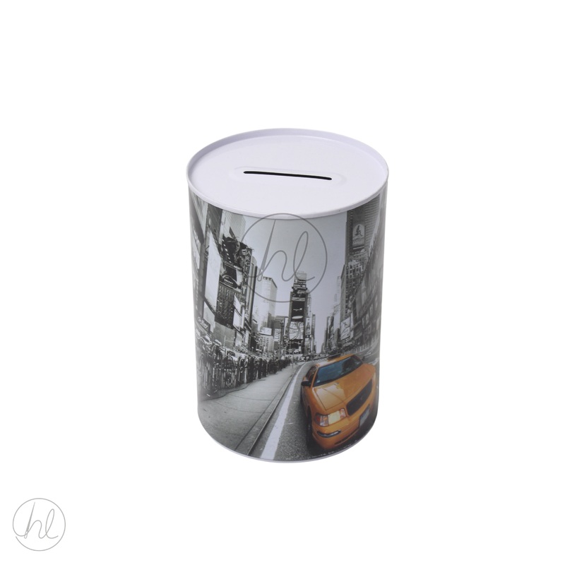 MONEY TIN NEW YORK CAR MULTI MED