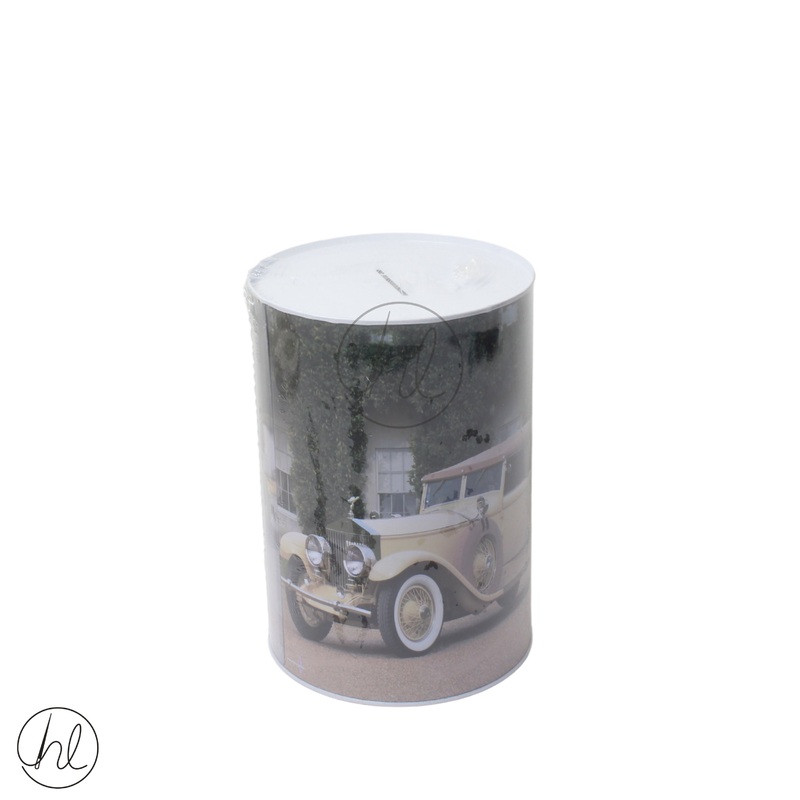 MONEY TIN VINTAGE CAR CREAM FREE