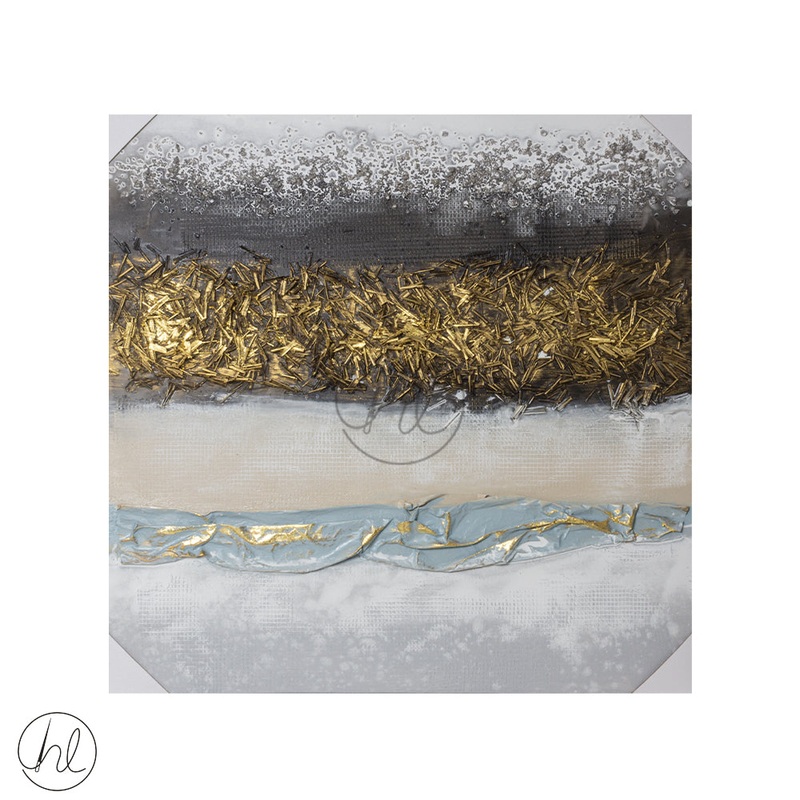 PAINTING CANVAS 550 80x80 GOLD