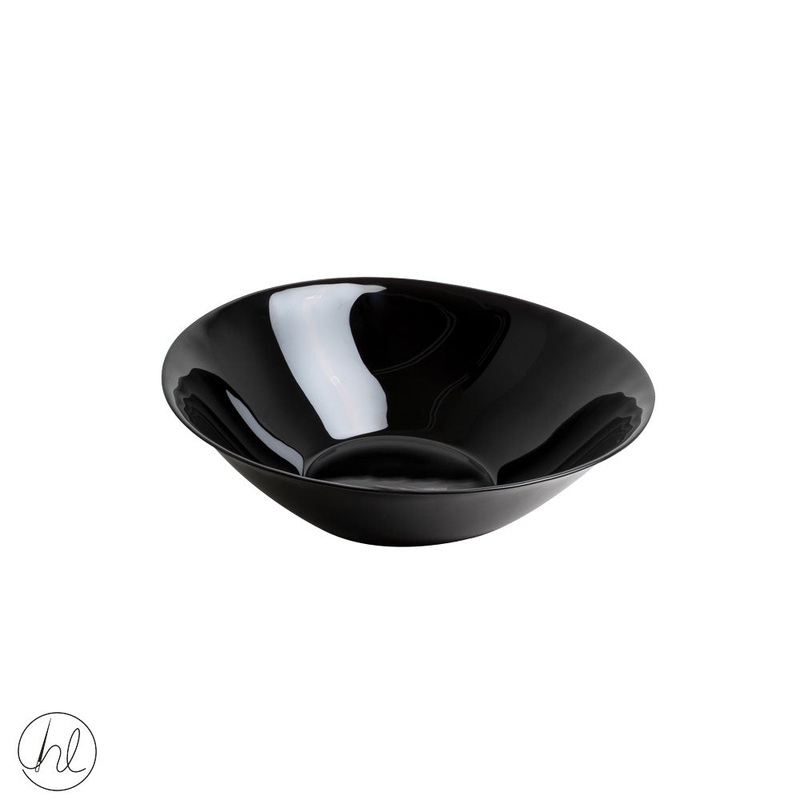 CARINE LUMINARC SALAD BOWL BLACK 37066