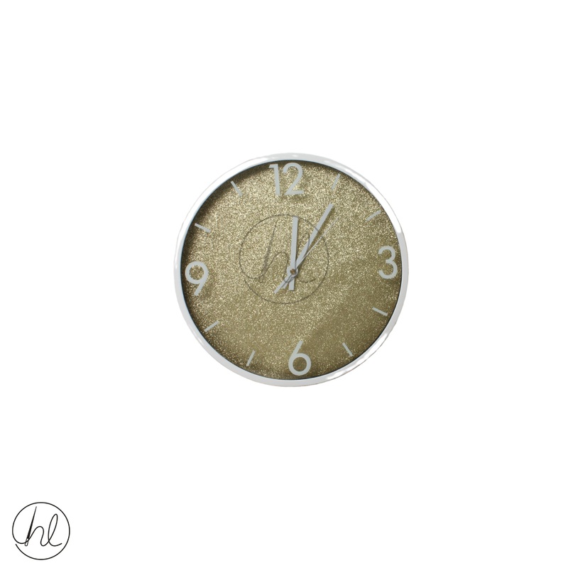 CLOCK WALL GLITTER 305X43MM