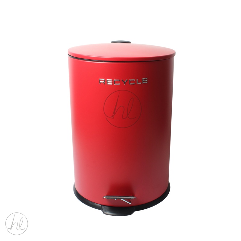 DUSTBIN ENZO 20L RED FREE