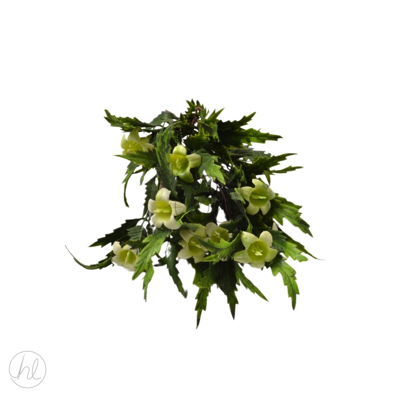 FLOWER BUNCH #2 WHT/GREEN SML