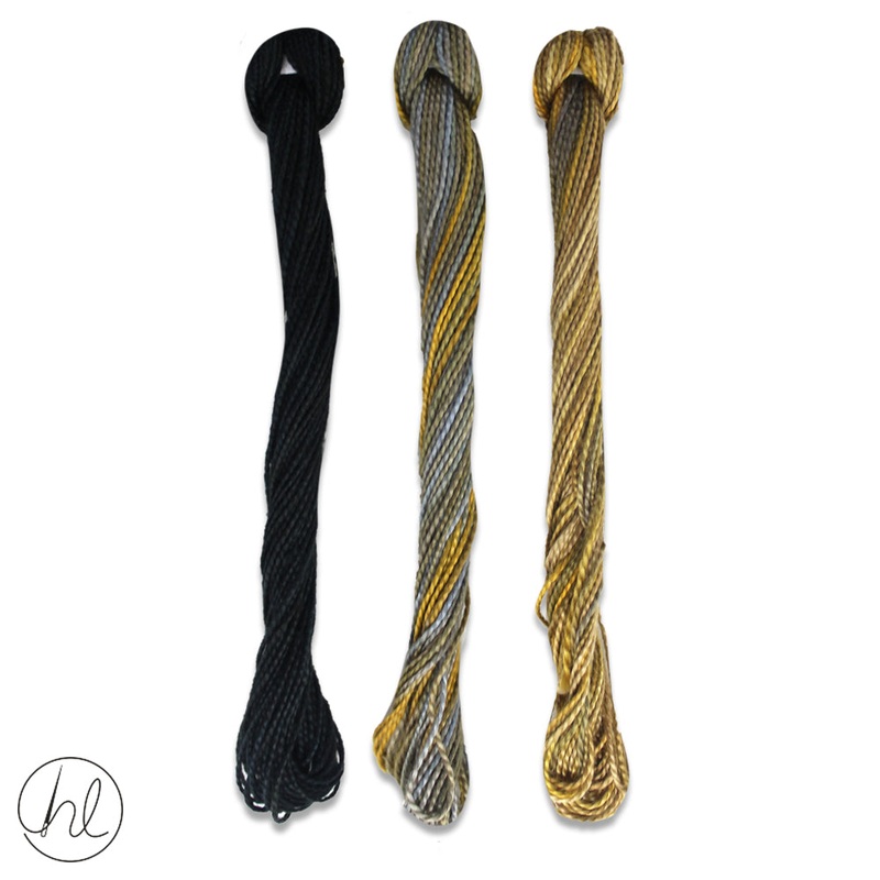 100% COTTON PERLE THREAD 3X9M 66-WILDLIFE PER SET