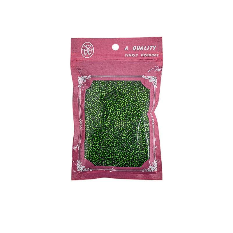 Beads Seed Glass Green