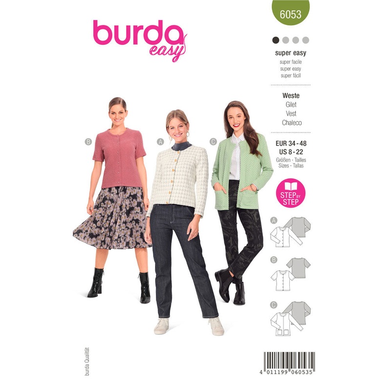 BURDA PATTERN 6053 GREEN