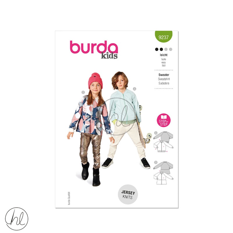 BURDA PATTERN B9237 GREEN