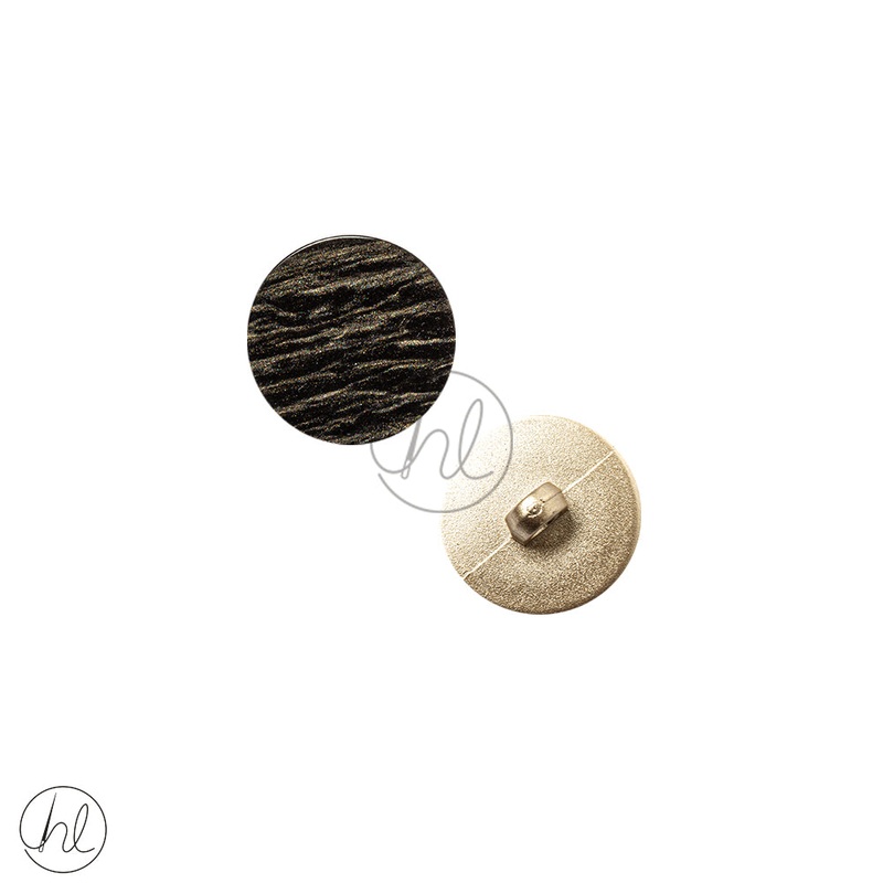 Buttons Fancy  25mm  Blk/Gold
