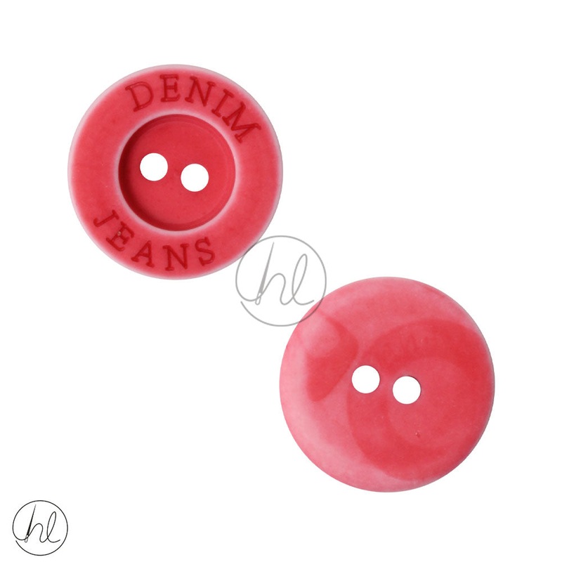 DENIM BUTTONS RED 20MM D5514-32