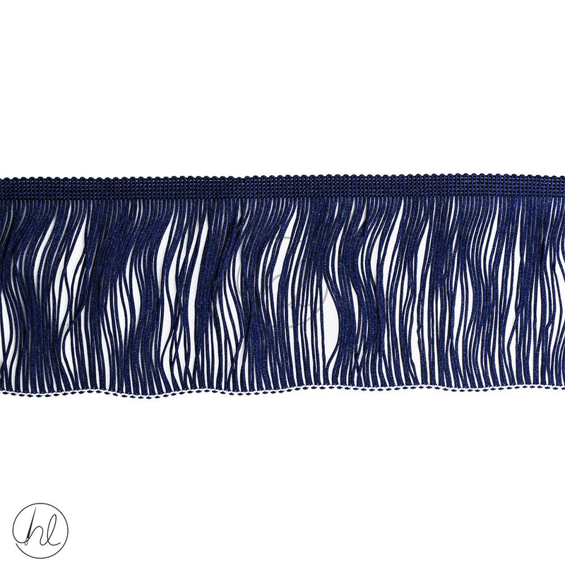 DRESS FRINGE NAVY 9.5CM PER M 012-234
