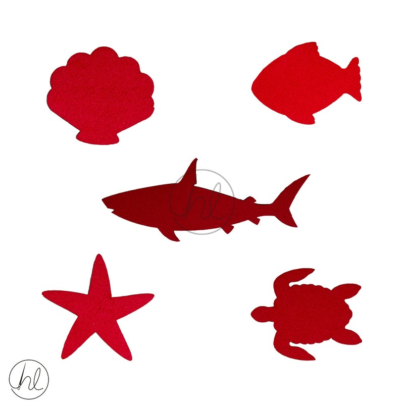 FOAM SEA LIFE STICKERS CB2436