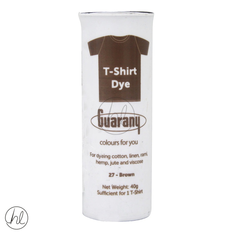 GUARANY T-SHIRT DYE 40G BROWN