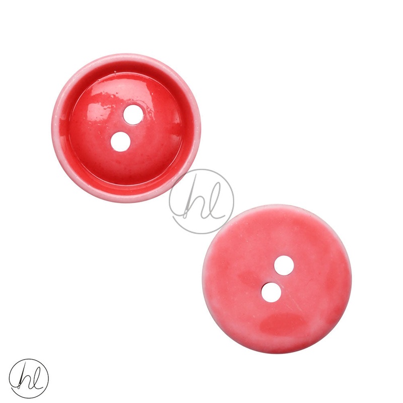 PLAIN BUTTONS 21MM RED A9539
