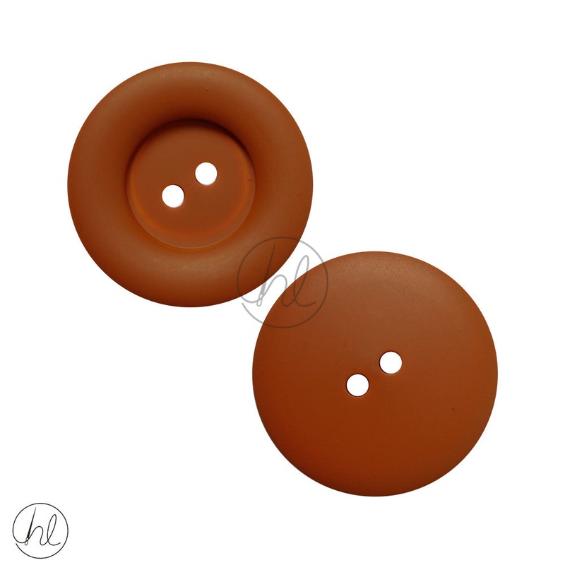 PLAIN BUTTONS 25MM RUST D5039