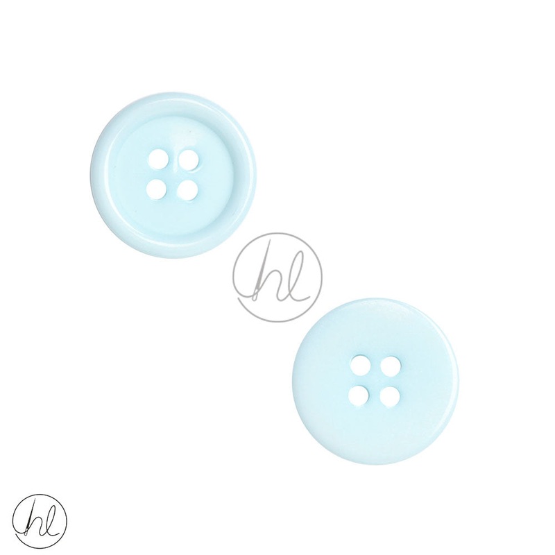 PLAIN BUTTONS CHIFFON BLUE 21MM J1285