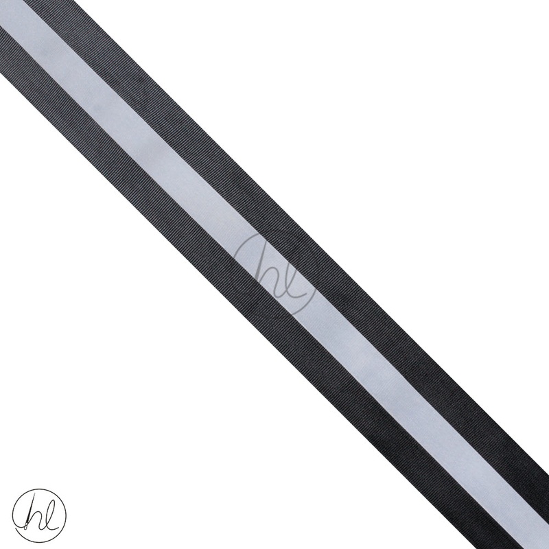 REFLECTIVE TAPE BLACK D1-5  (50MM) P/METER