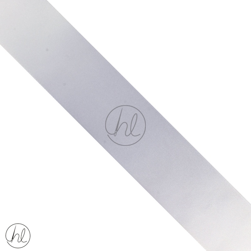 SATIN RIBBON ROLL WHITE 50MMx20M -