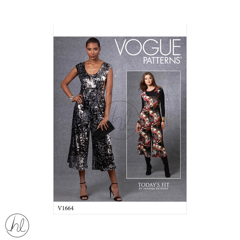 VOGUE PATTERN V1664
