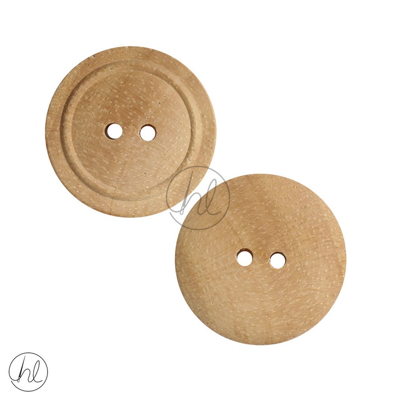 WOODEN BUTTONS 28MM NATURALWW-056
