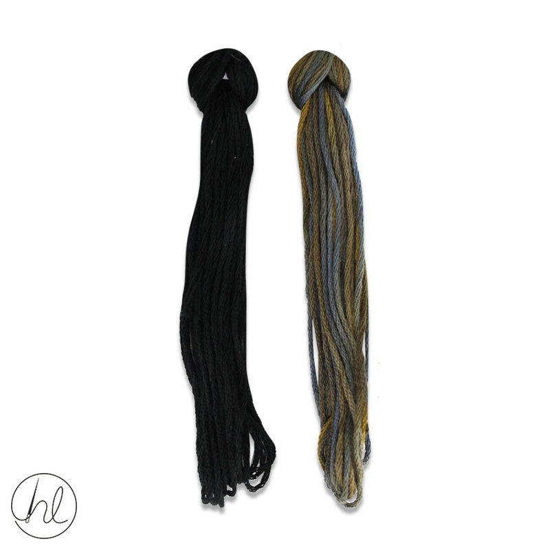 100% COTTON STRANDED THREAD 2X5M 66-WILDLIFE PER SET