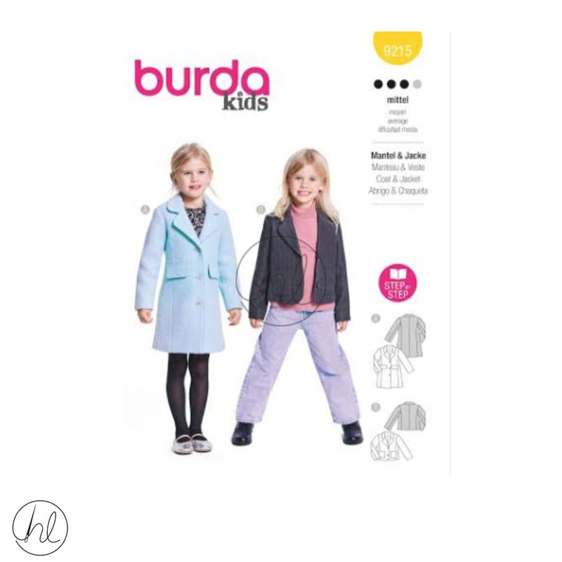 Burda Kids Yellow  9215