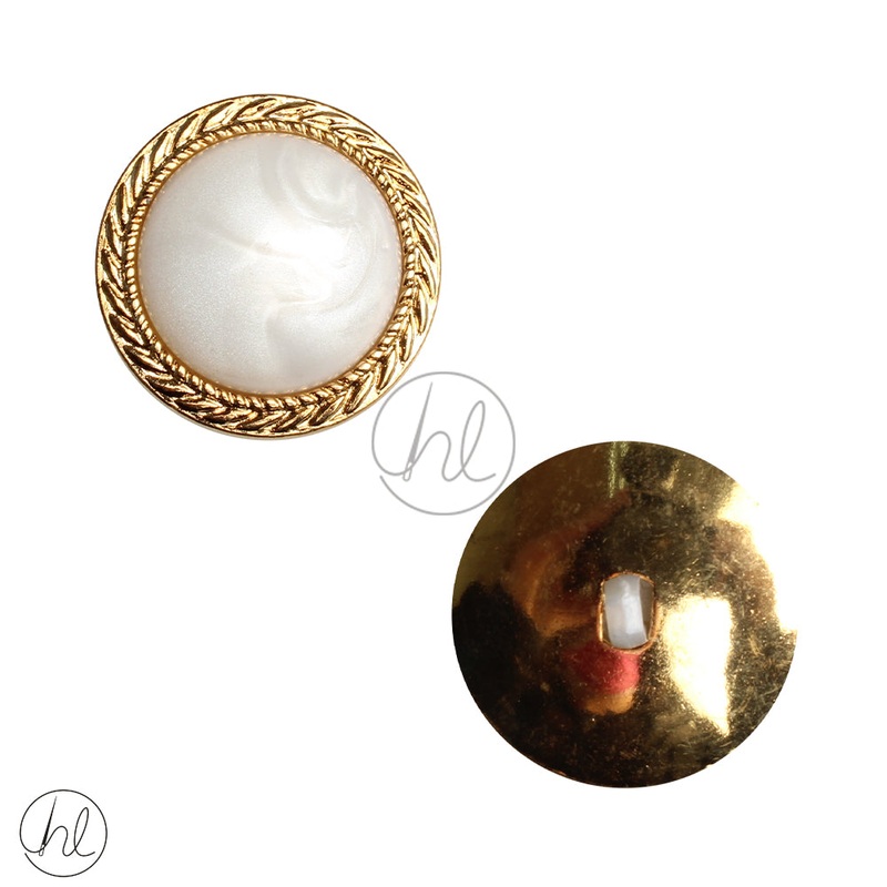 BUTTON PLAIN CREAM BPB-060