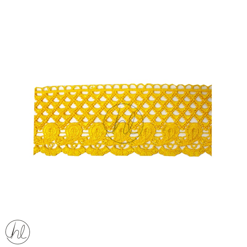 Guipure Lace Yellow Free