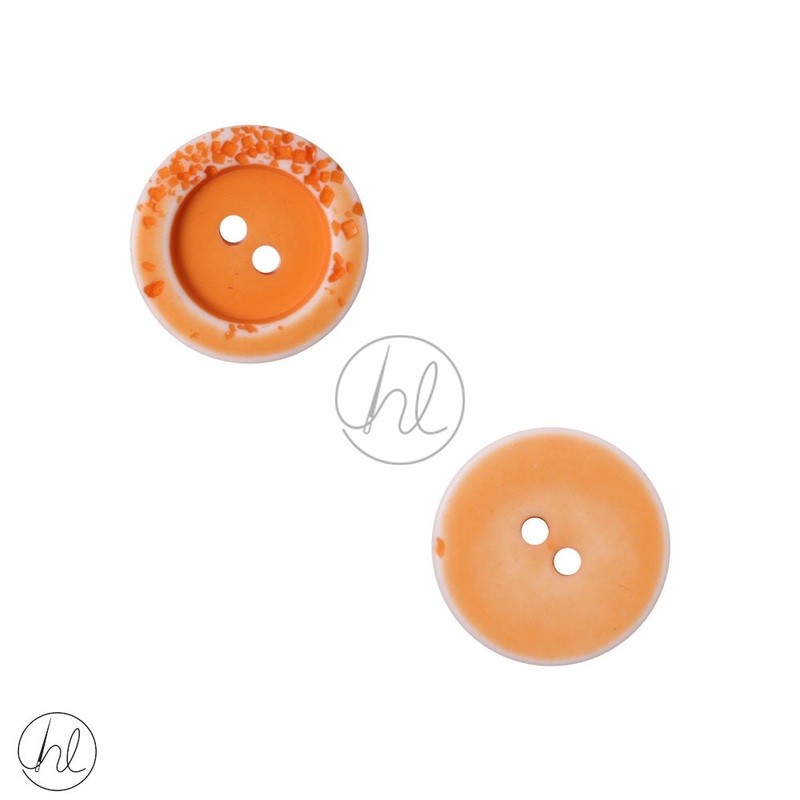 PLAIN BUTTONS ORANGE 20MM D4700-32