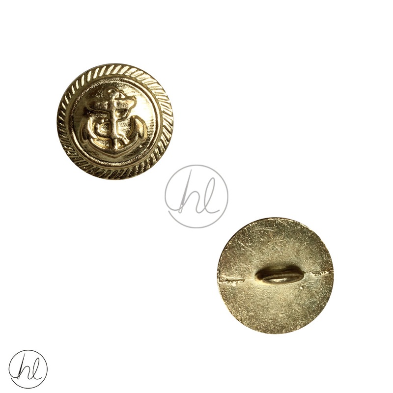 BLAZER BUTTON GOLD 045-1378 15MM