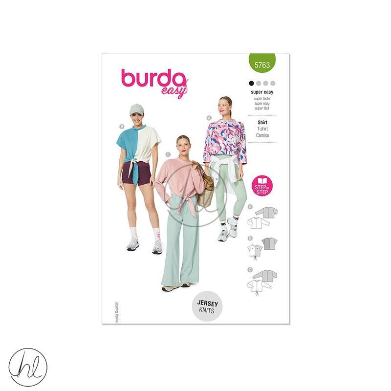 Burda Dress Green 5763