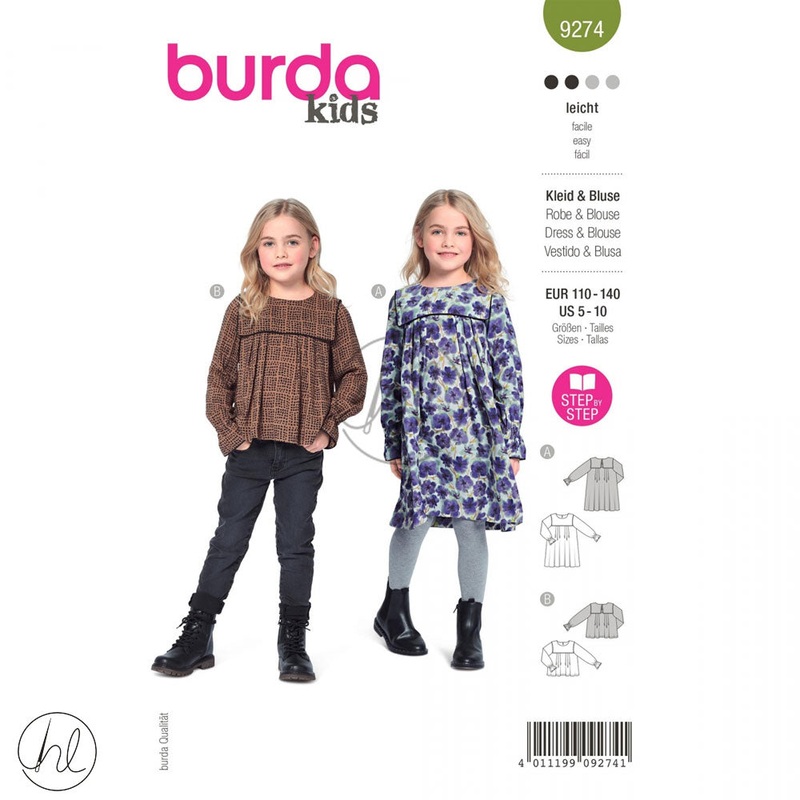 BURDA PATTERN 9274 GREEN