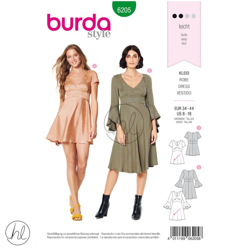 BURDA PATTERNS 6205