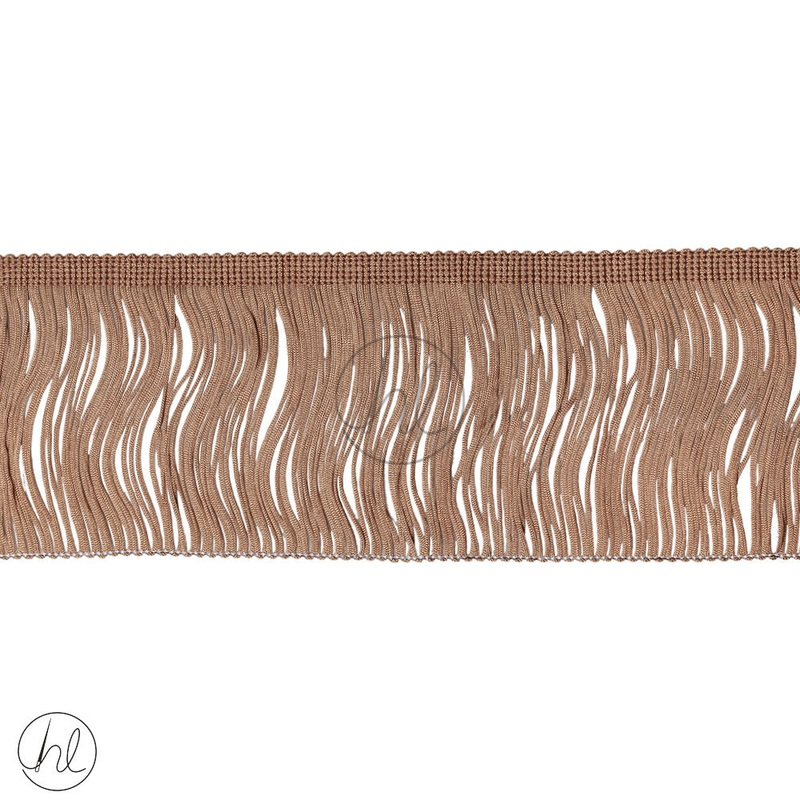 DRESS FRINGE BEIGE 9.5CM PER M 012-234