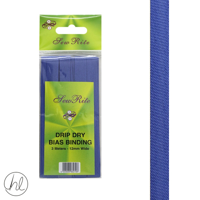 DRIP DRY BIAS BINDING (3M - 12MM WIDE)