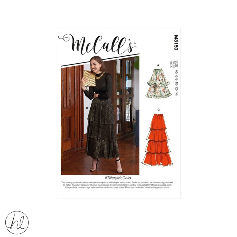 MCCALL'S PATTERN M8150