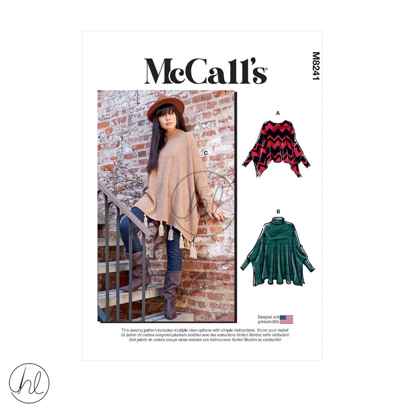 MCCALL'S PATTERN M8241