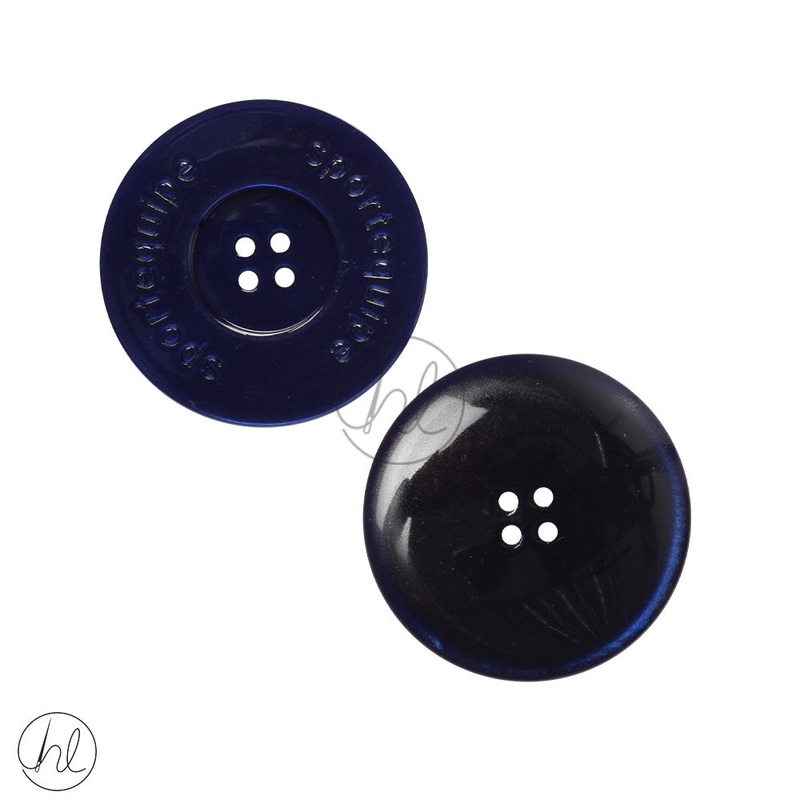 PLAIN BUTTONS 42MM NAVY A5008