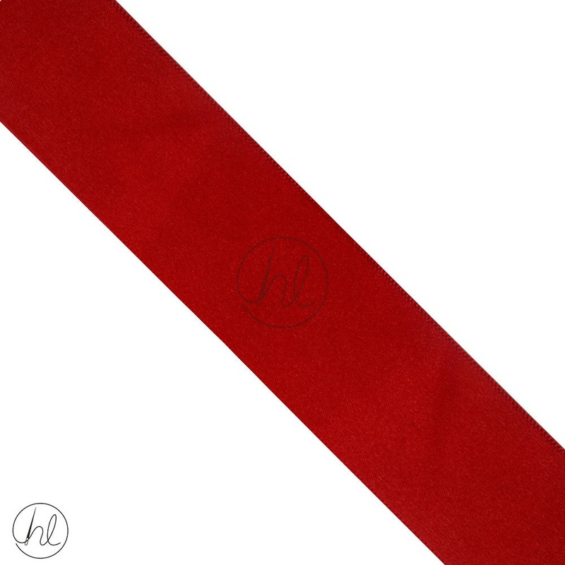SATIN RIBBON RED PER M 38MM