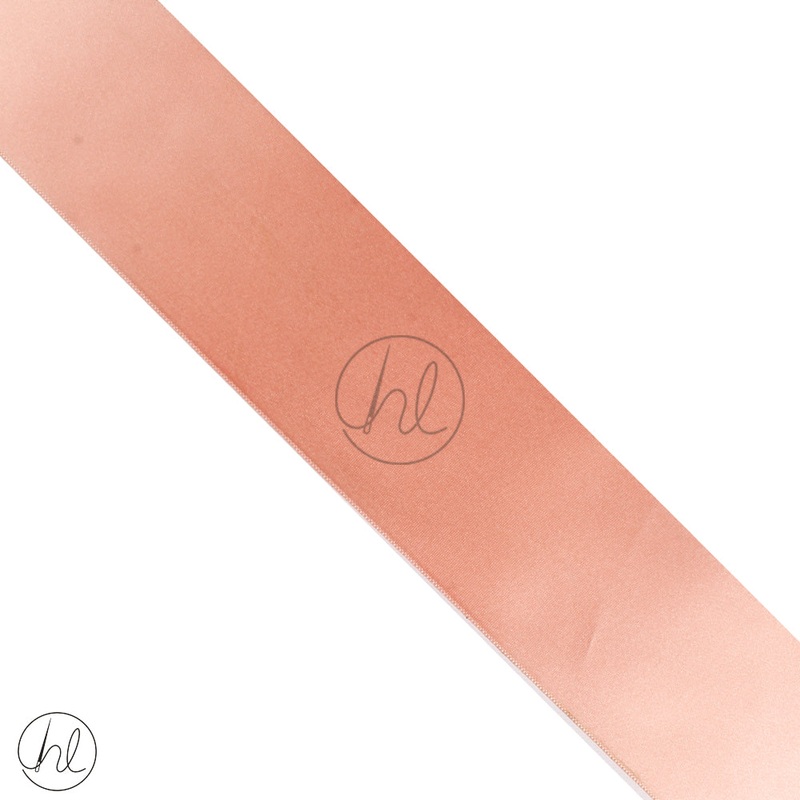 SATIN RIBBON ROLL APRICOT 50MMx20M 24