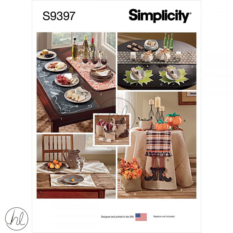 SIMPLICITY PATTERNS S9397