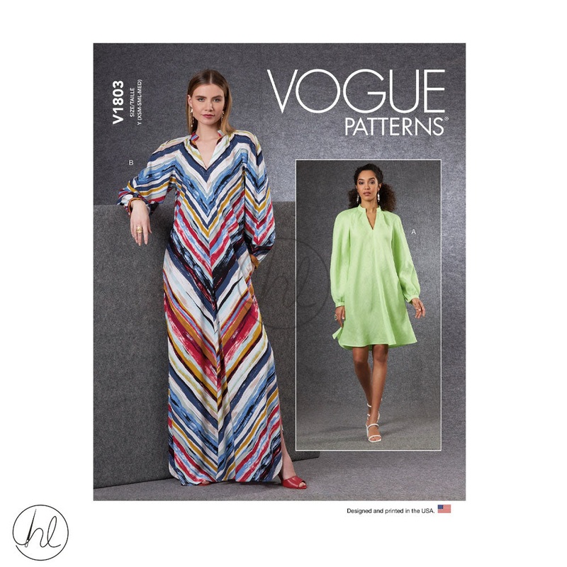 VOGUE PATTERNS V1803