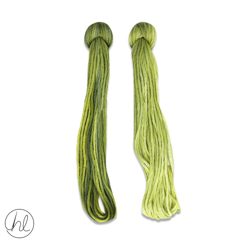 100% COTTON STRANDED THREAD 2X5M (6-PRIVET) (PER SET)