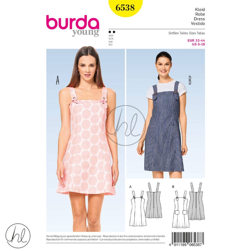 BURDA PATTERN 6538