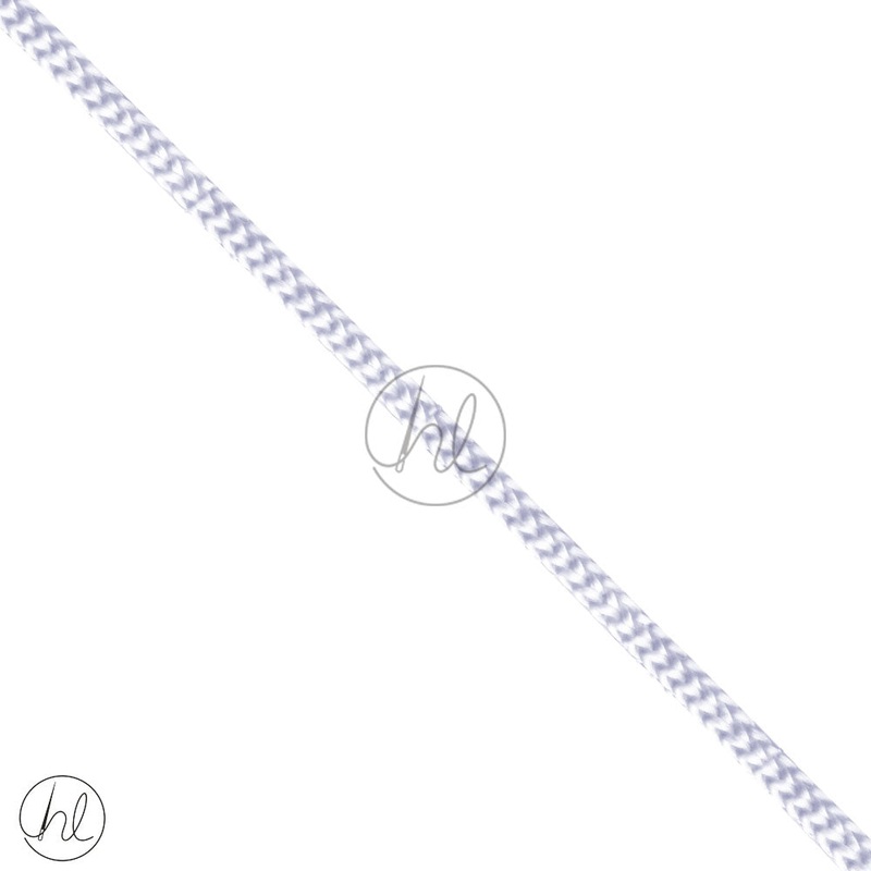 CORDS WHITE 4MM PER M