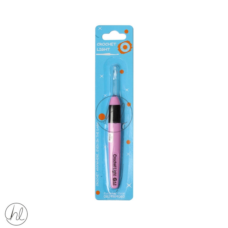 CROCHET HOOK WITH LIGHT 4.5MM